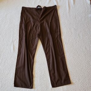 Cherokee Workwear Uniform Scubs Cargo Pants In Chocolate Brown Tall
